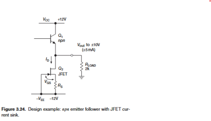 JFET Current Sink Circuit
